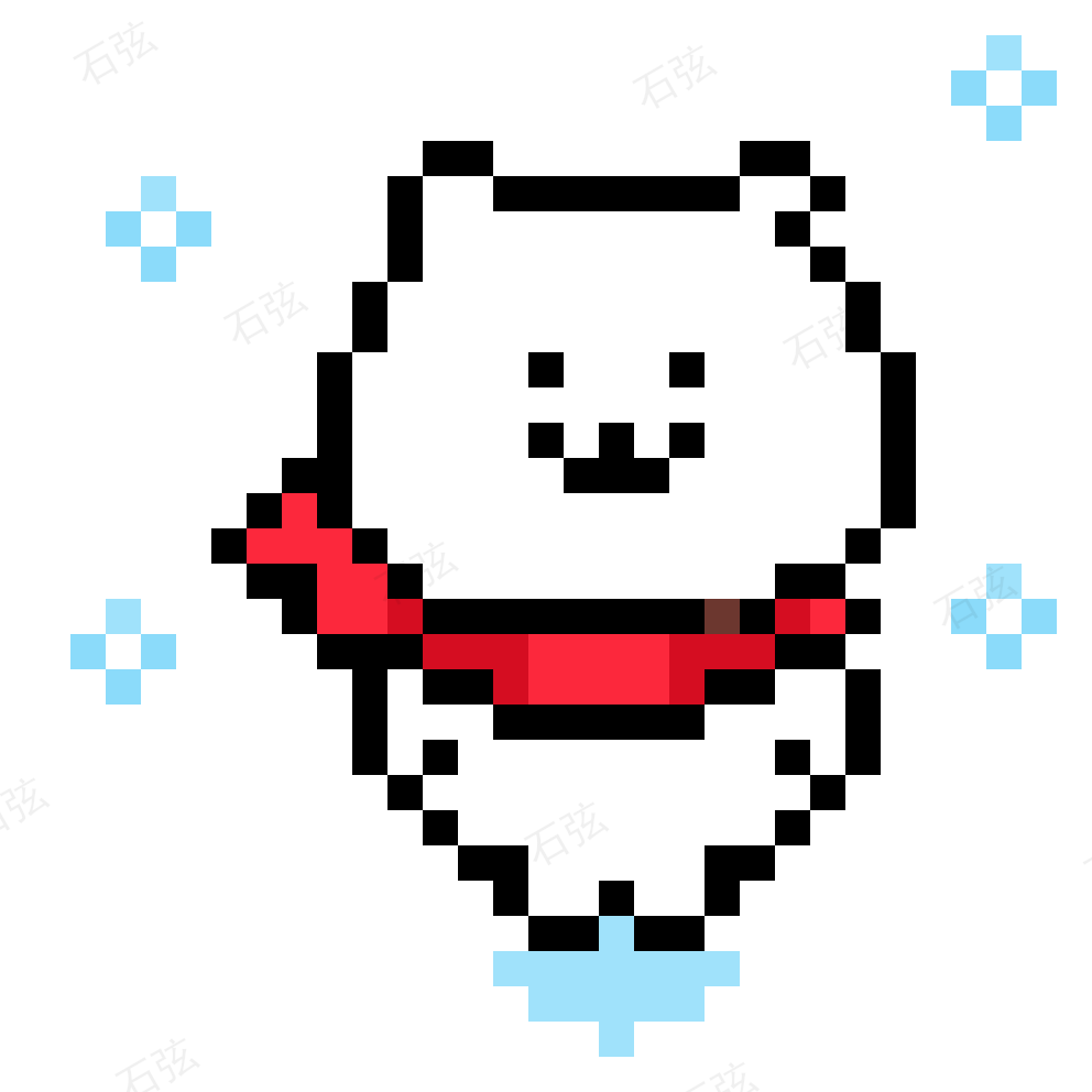 自嘲熊拼豆图纸·第15款
