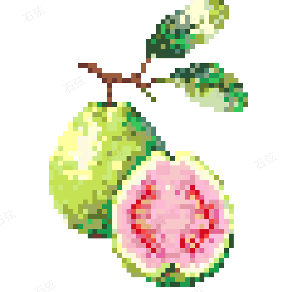 水果系列拼豆图纸·第4款 拼豆图纸