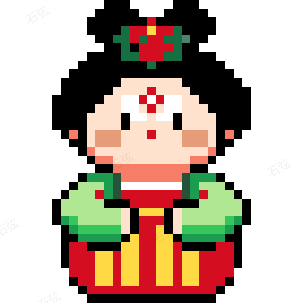 传统文化拼豆图纸·第33款